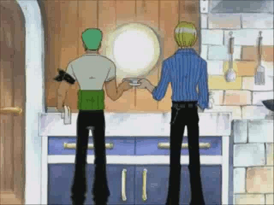 Zoro + Sanji #theirthird